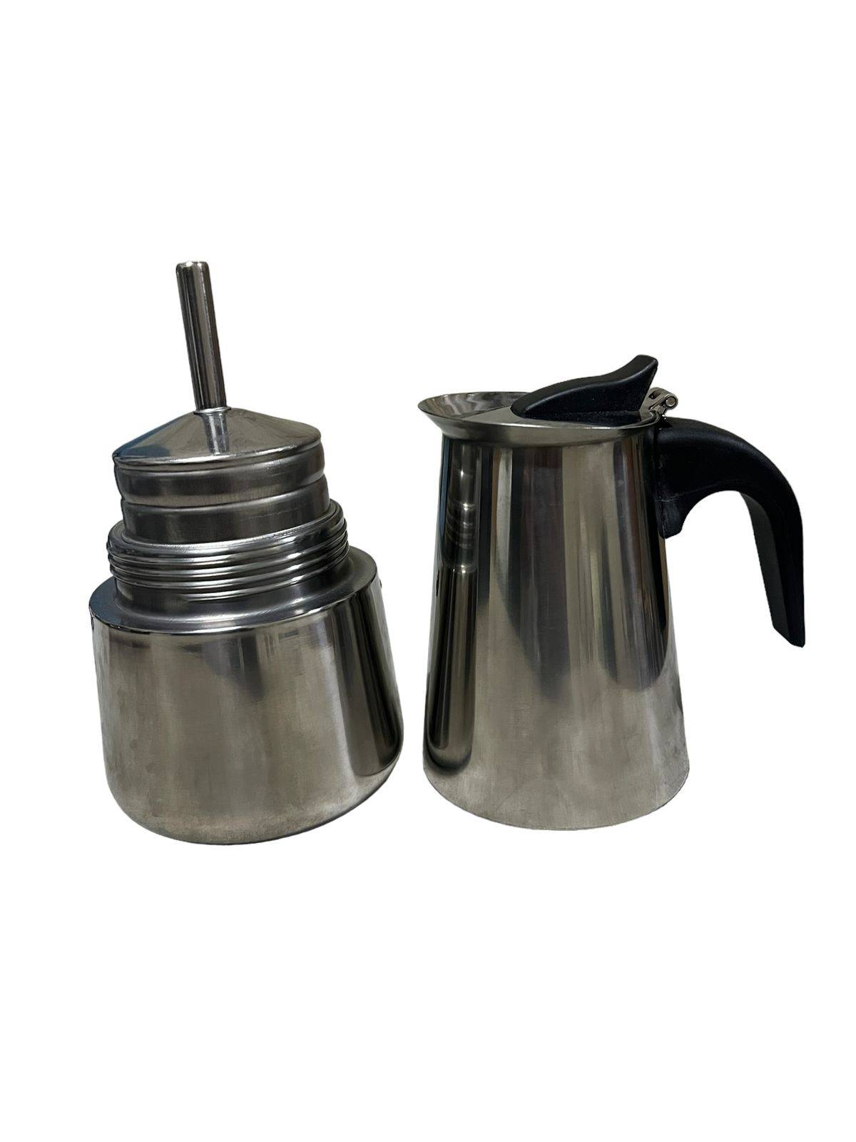 Cafetera Expreso Inoxidable redonda2