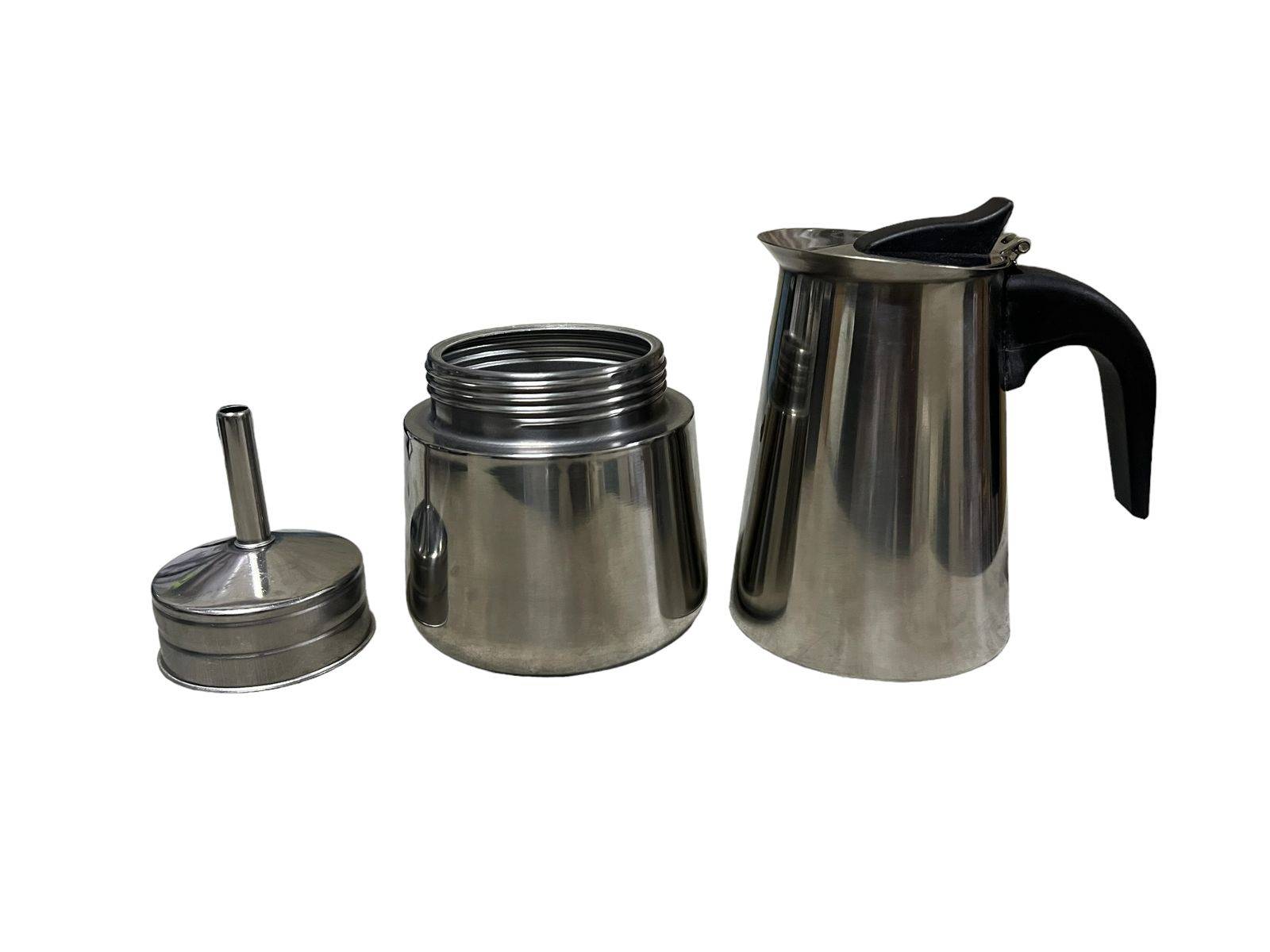 Cafetera Expreso Inoxidable redonda3