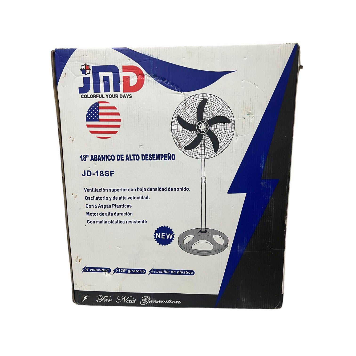 VENTILADOR DE PATA JMD 4