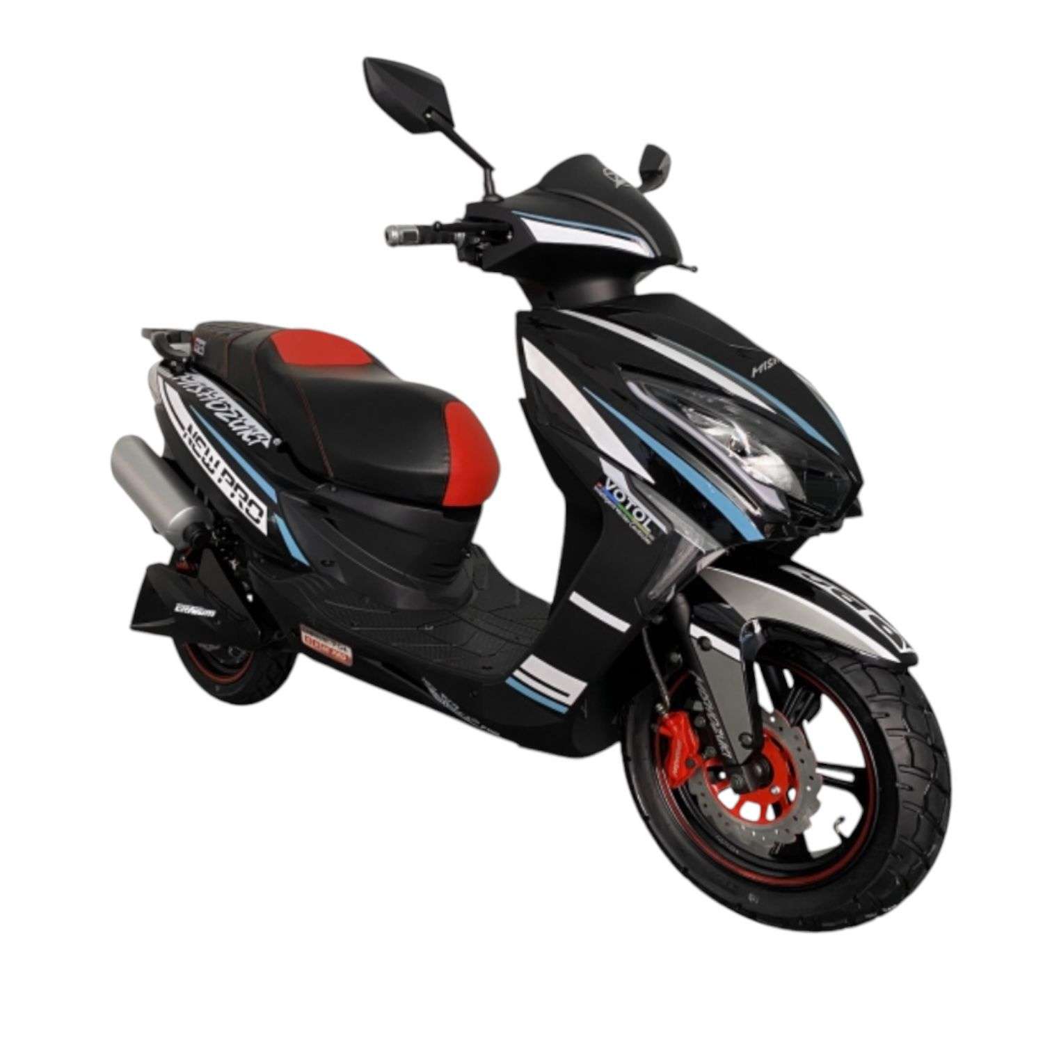 MISHOZUKI SCOOTER NEW PRO 70AH NEGRA